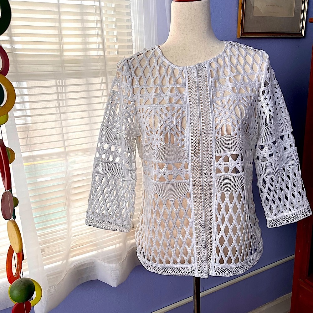 Chico white top jacket